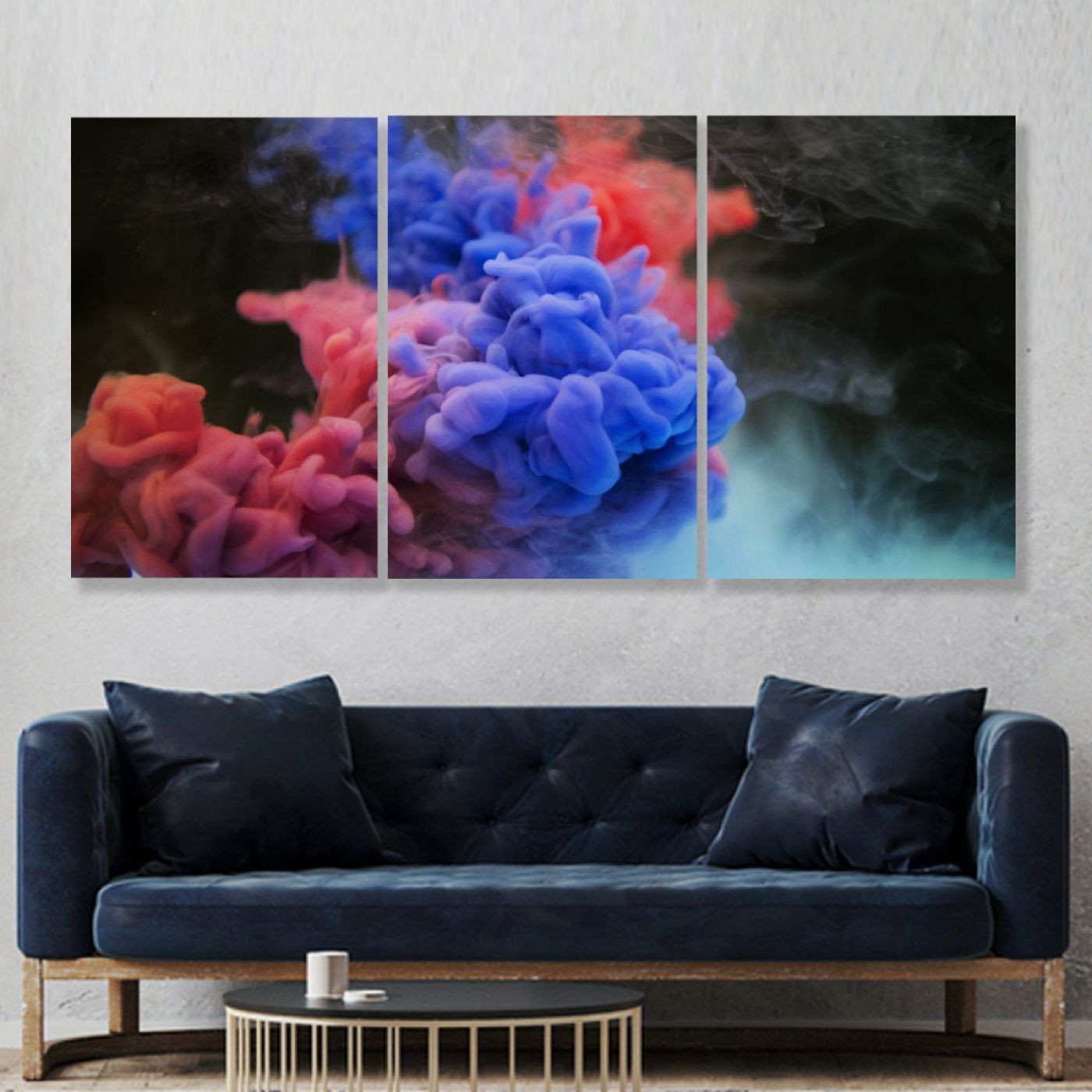 لوحة حائط خشبية لوحة الألوان - 120x60 سم - خشب ام دي اف - PH 109