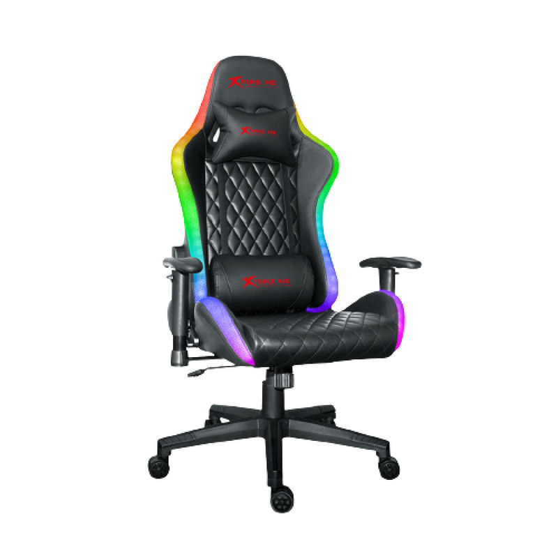 كرسي الألعاب XTRIKE ME مزود بإضاءة RGB GC 907