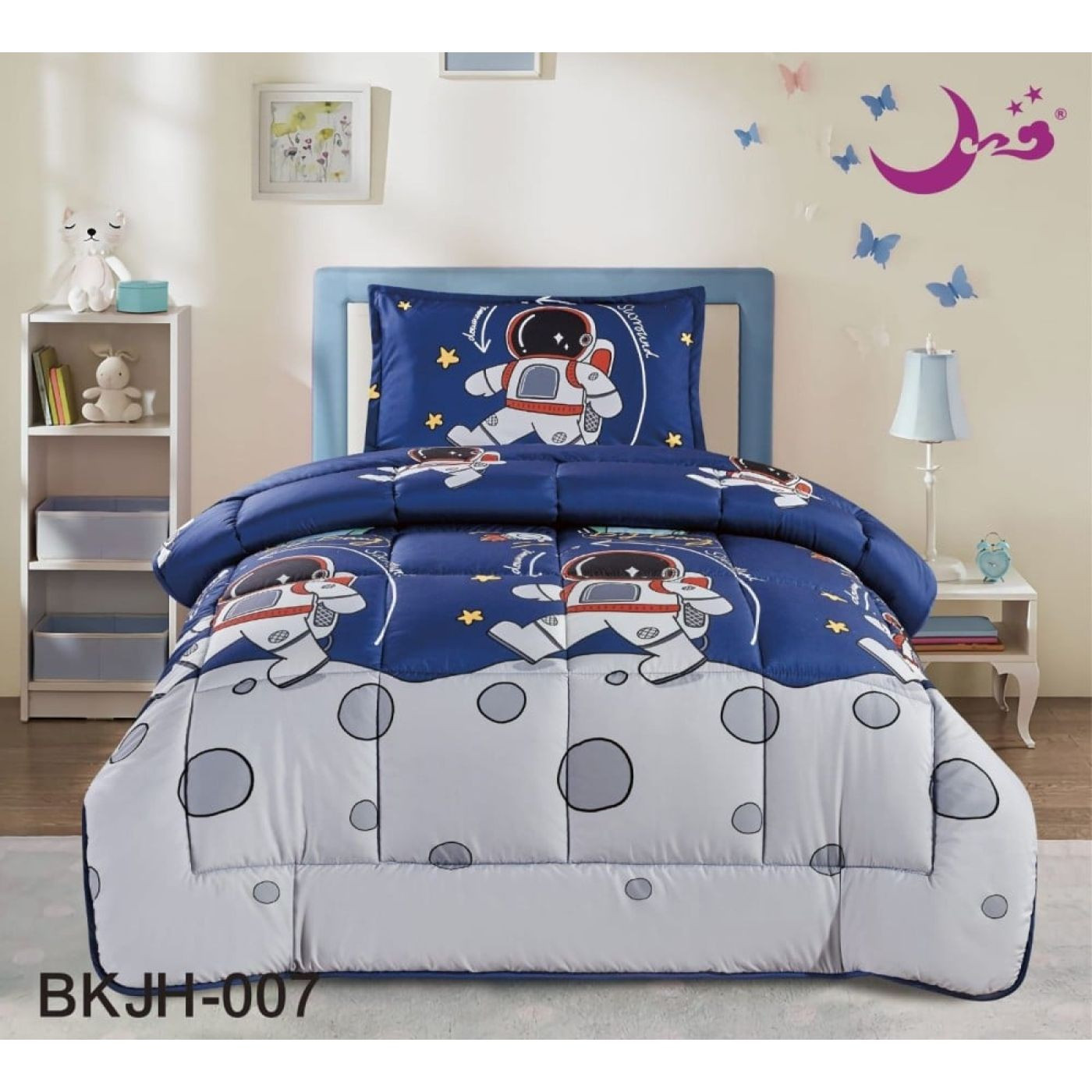 مفرش رسوم اطفال مفرد ونص - 3 قطع