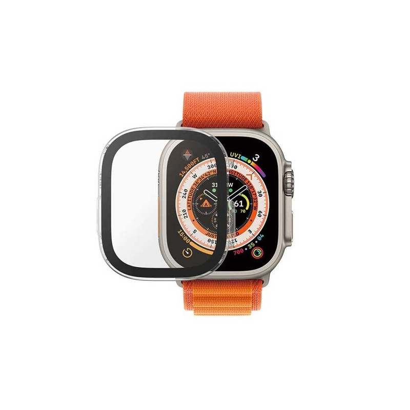 بانزر جلاس شاشة حماية لساعة ابل الترا مقاس (49 mm)