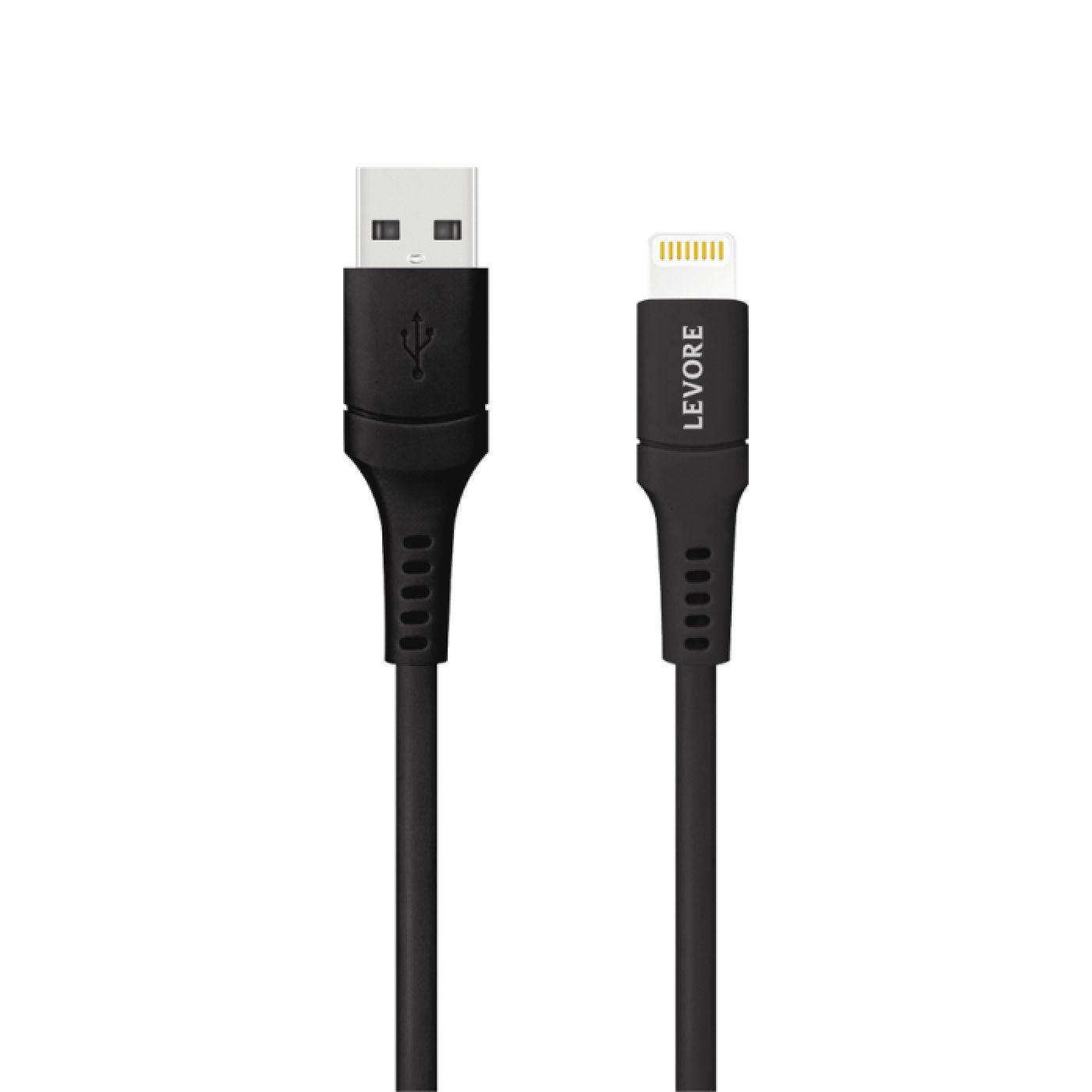 ليفوري كابل شحن بلاستيك USB-A إلى Lightning - بطول 1.8 متر - LC1121