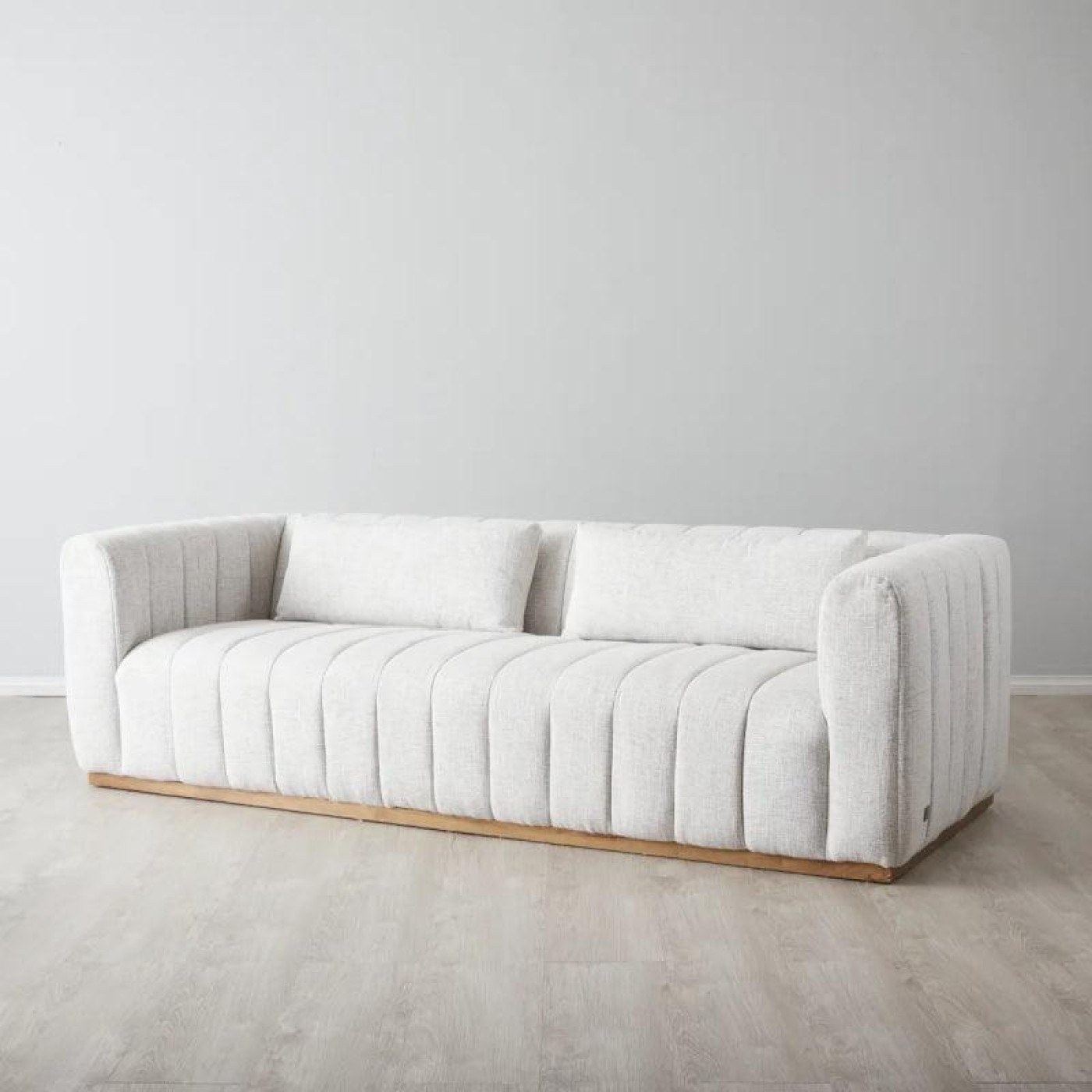 الهوم كنبة مخملية مميزة 3 - مقاعد - 300x85x85 سم