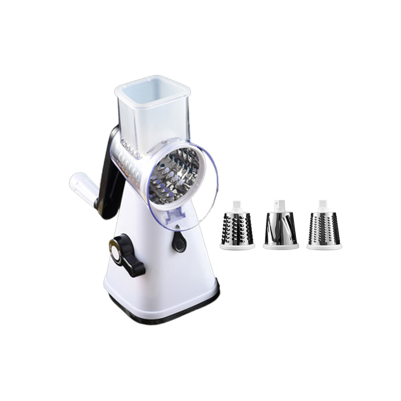 شاربدو قطاعة خضروات - 3 في 1 - 4 قطع