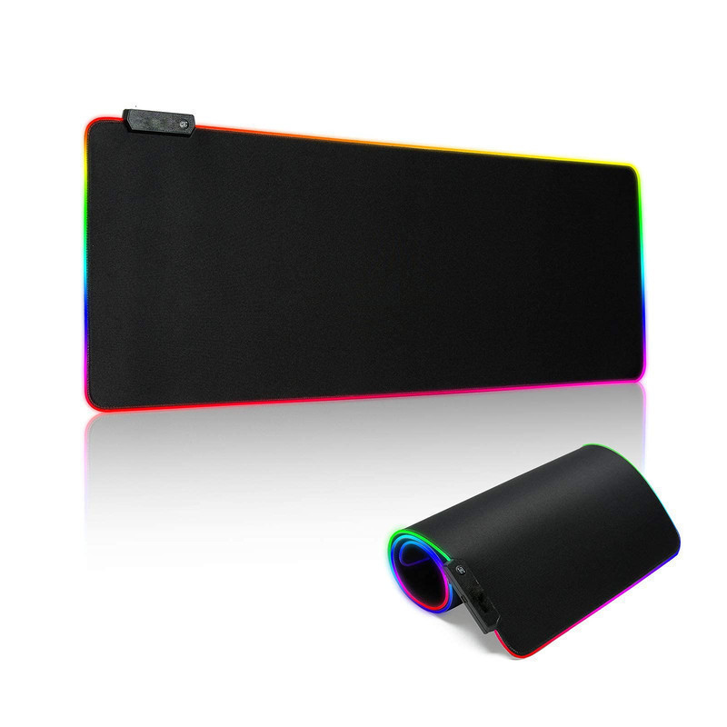 لوحة ماوس كبيرة للألعاب RGB مع قاعدة غير قابلة للانزلاق