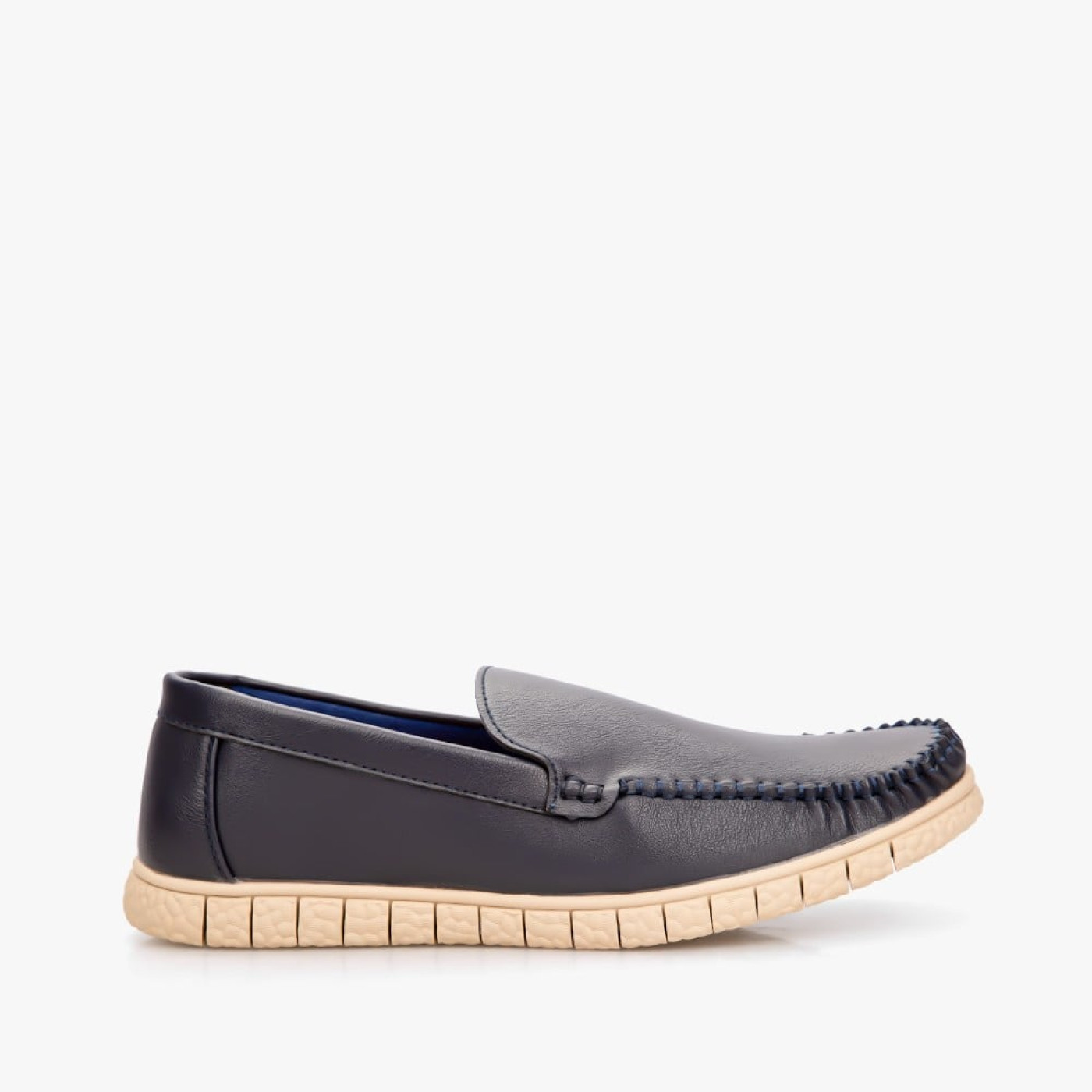 نياشين حذاء رسمي طبي للرجال - كحلي - L015-navy