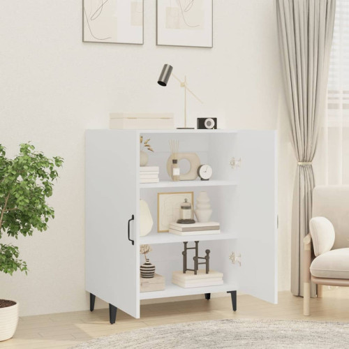 بوفيه Alhome White MDF: حل تخزين أنيق لمنزلك