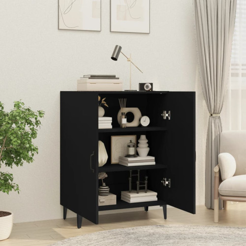 بوفيه Alhome Black MDF: أناقة معاصرة لمساحة معيشتك