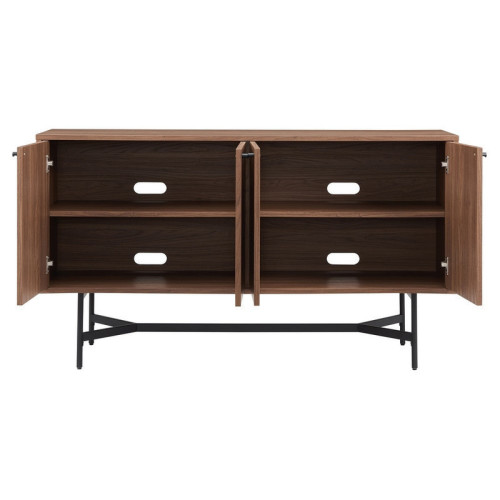 بوفيه Alhome Classic Brown MDF: أناقة خالدة لمنزلك