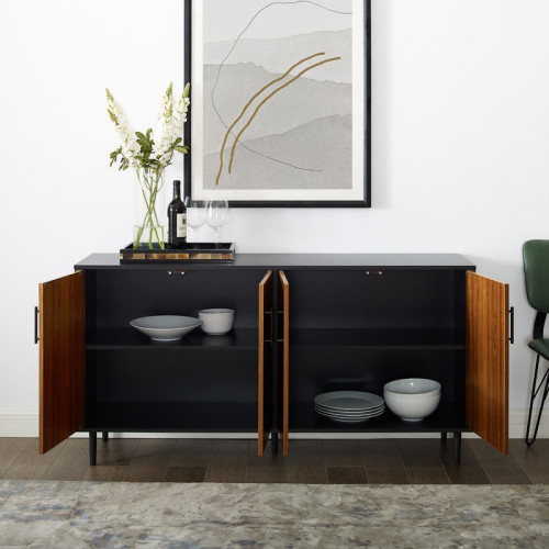 بوفيه Alhome Brown MDF: نمط خالد لمنزلك