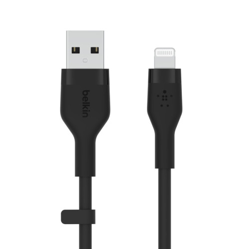 بيلكن كابل شحن بوست شارج من USB الى Lightning - بطول 1 متر - أسود