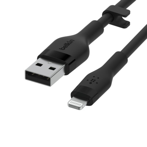 بيلكن كابل شحن بوست شارج من USB الى Lightning - بطول 1 متر - أسود