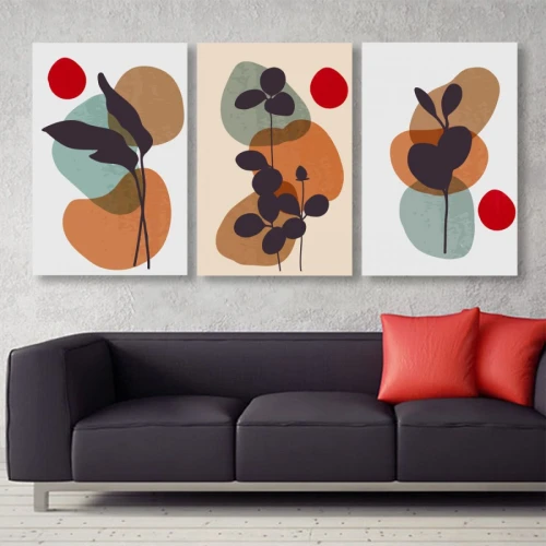 لوحة حائط خشبية الفن البسيط - 120x60 سم - خشب ام دي اف - PH 145