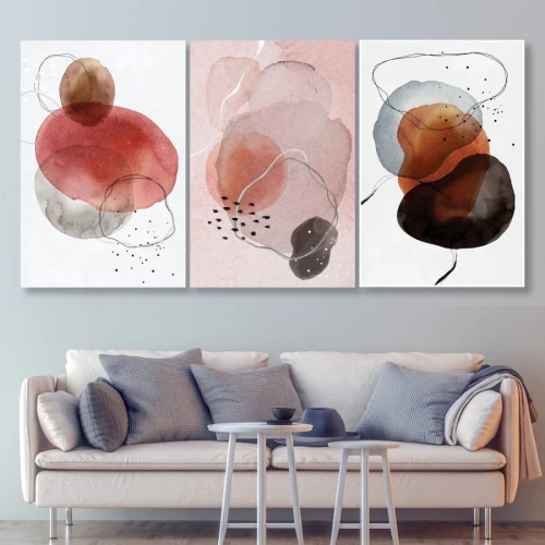 لوحة حائط رسومات ناعمة - خشب ام دي اف - 120x60 سم - PH 42