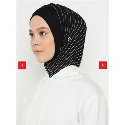 حجاب رياضي من القطن قطعة واحدة