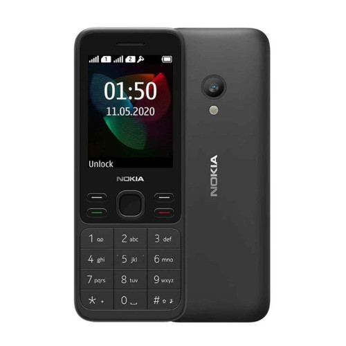 نوكيا 150 تي أي-1235 4 ميجابايت ذاكرة داخلية - 2G شريحتين - أسود