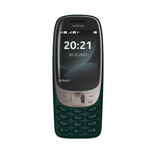 نوكيا 6310 تي أي-1400 4 ميجابايت ذاكرة داخلية - 16 ميجابايت رام -2.8 بوصة - 2G شريحتين - اسود