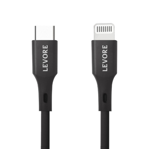 ليفوري كابل شحن بلاستيك USB-C إلى Lightning - بطول 1 متر - LC4111