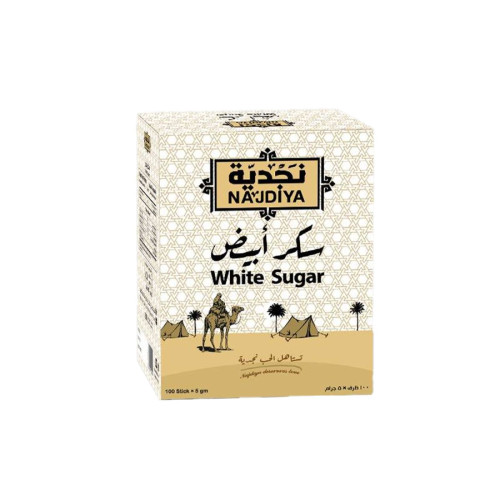 نجدية سكر أبيض - 5 غرام × 100 ظرف