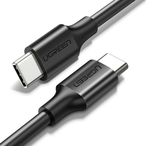 يوجرين كابل شحن Type-C - Type-C - 3 أمبير - 3 متر - أسود