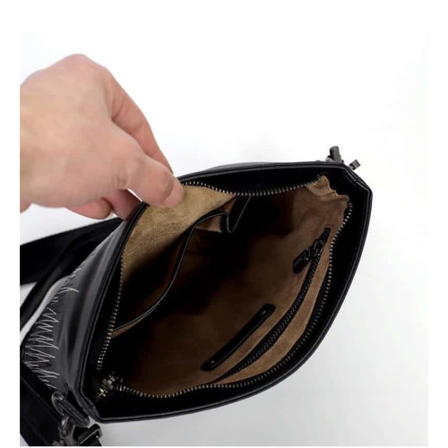 ماي فاليك شنطة كاجوال فاخرة بحزام كتف - أسود - 293095