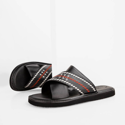 ماركو حذاء شرقي طبي إيطالي - أسود