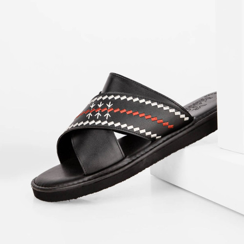 ماركو حذاء شرقي طبي إيطالي - أسود