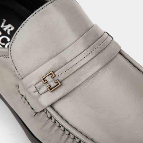 ماركو حذاء رسمي إسباني للرجال - رمادي - 404571