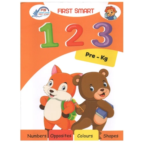 سلسلة فرست التعليمية المستوى التعليمي تعلم الألوان والارقام الانجليزية - متعدد الألوان - 28x20x20 سم