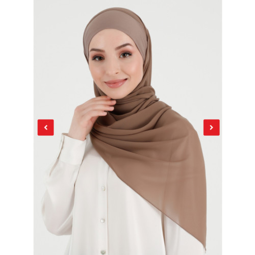 حجاب جاهز من القطن التركي