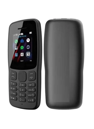 نوكيا 106 ثنائي الشريحة، 4G، أسود