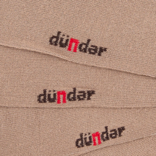 دوندار جوارب رجالية رسمية تركية - بيج - 283909