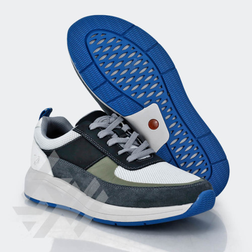 فيكتور كلارك حذاء كاجوال - أبيض ورمادي - 191685