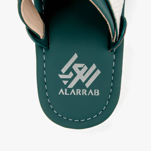 العراب حذاء شرقي وطني جلد طبيعي للرجال - أزرق - 378441