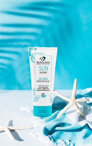كريم واقي من الشمس 90 SPF الكولاجين