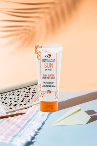 كريم واقي من الشمس 90 SPF زبدة الشيا