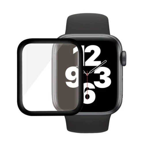 بانزر جلاس شاشة حماية لساعة ابل 4/5 مقاس (40 mm)| أسود