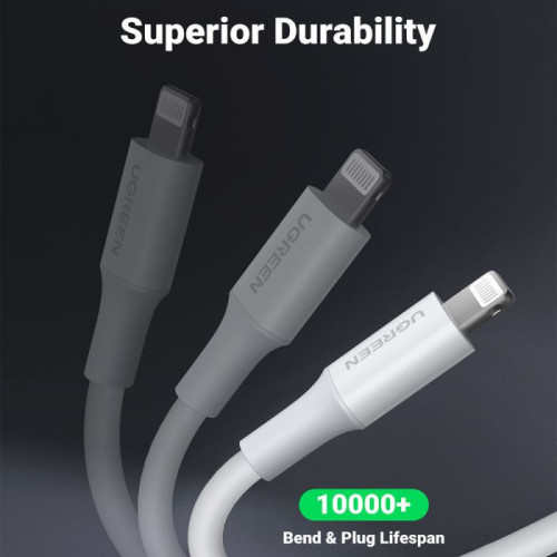 يوجرين سلك شاحن USB إلى آيفون بطول 1 م | أسود