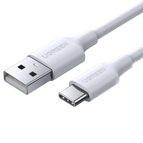 يوجرين سلك شاحن USB إلى USB|C بطول 2 م | أبيض