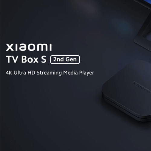شاومي تي في بوكس مشغل وسائط الجيل الثاني - 4K UHD - أسود
