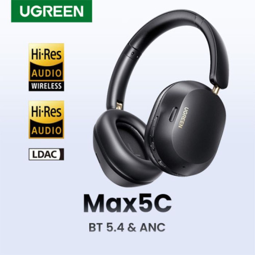 يوجرين HiTune Max5c هايبرد سماعة رأس لاسلكية مع خاصية إلغاء الضوضاء النشط