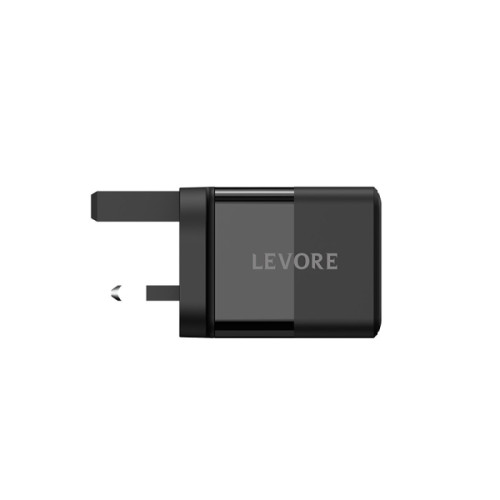 ليفوري شاحن حائط محول شحن سريع بمنفذ USB-C - بقوة 20 واط - LGW112