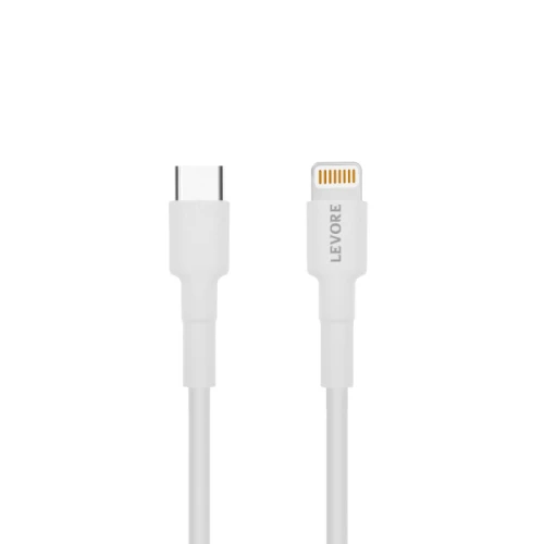 ليفوري كابل آيفون الى بلاستيك من USB-C إلى Lightning - بطول 1 متر - LCS411