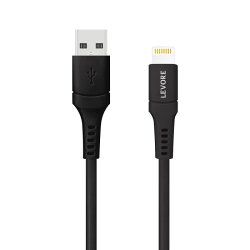 ليفوري كابل شحن بلاستيك USB-A إلى Lightning - بطول 1 متر - LC1111