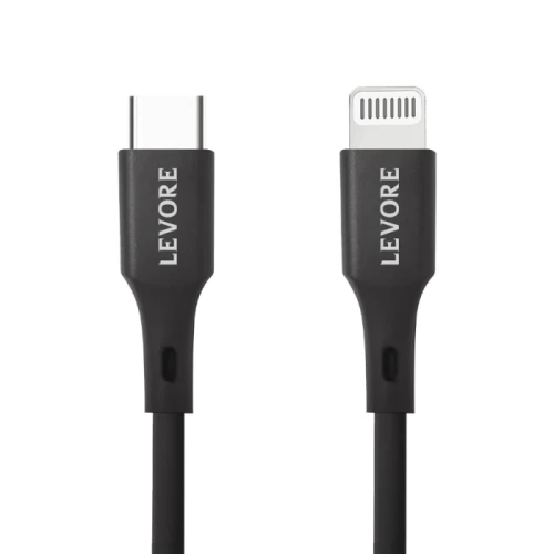 ليفوري كابل شحن بلاستيك USB-C إلى Lightning - بطول 1 متر - LC4111