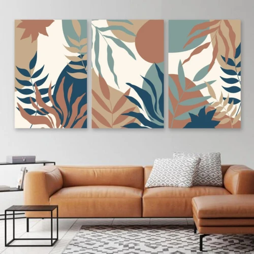 لوحة حائط خشبية الفن البسيط - 120x60 سم - خشب ام دي اف - PH 146