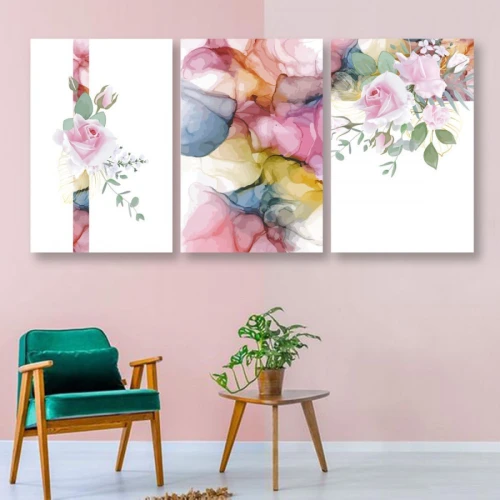 لوحة حائط خشبية الفن البسيط - 120x60 سم - خشب ام دي اف - PH 153