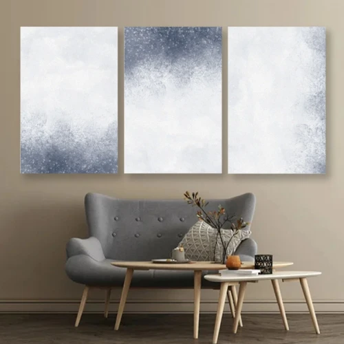 لوحة حائط خشبية تصميم الفن العصري - 120x60 سم - خشب ام دي اف - PH 154