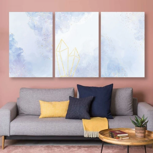 لوحة حائط خشبية رسمة بسيطة - 120x60 سم - خشب ام دي اف - PH 155