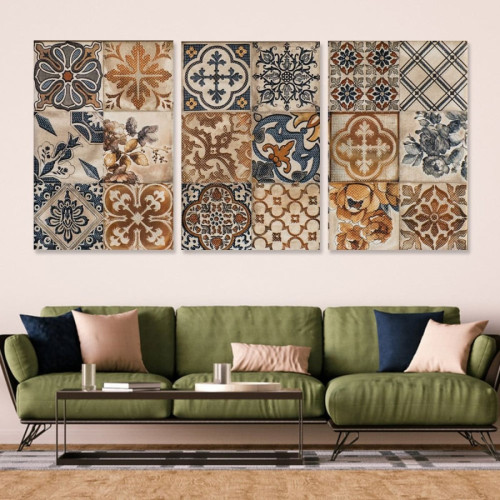 لوحة حائط خشبية تصميم شرقي - 120x60 سم - خشب ام دي اف - PH 213