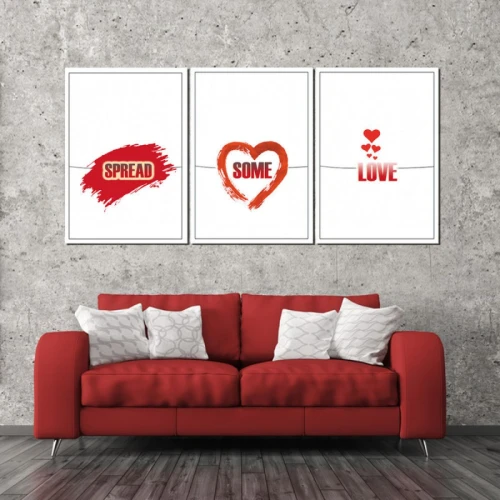لوحة حائط بتصميم عصري بسيط - خشب ام دي اف - 120x60 سم - PH 278